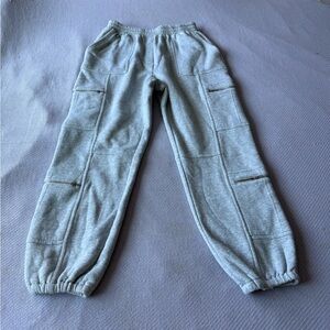 Lovers + Friends Gray Zippered Sweat Pants size Women’s Medium